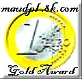 Sito Vincitore del Gold Award Personal Site by maudpl.8k.com - voto 95%