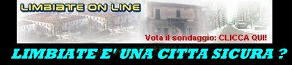 Vota il sondaggio di 'Limbiate on-line'